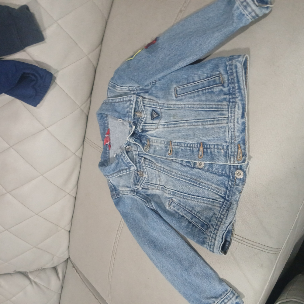 Kids Blue Denim Jacket